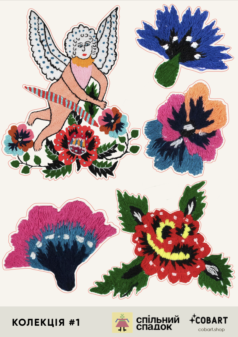 Прозорі Стікери​ "Спільний спадок". Колекція #1