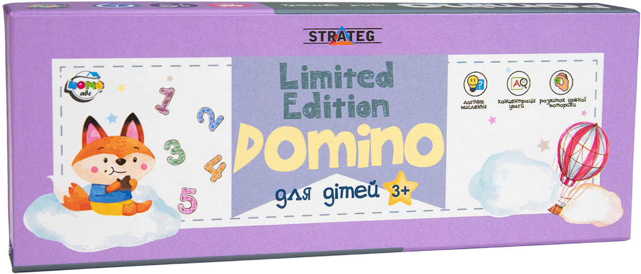 Настільна гра "Domino. Limited edition" фіолетова