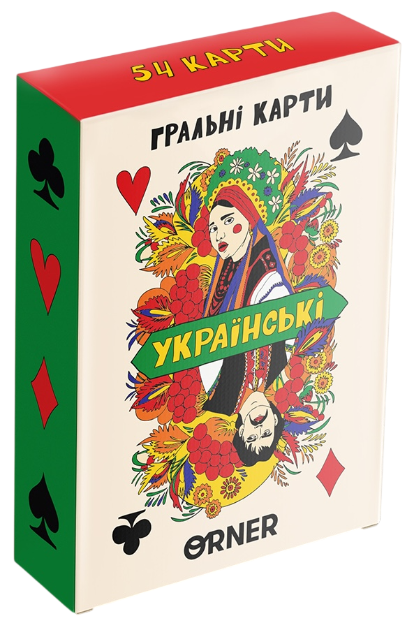 Карти для гри "Українські"