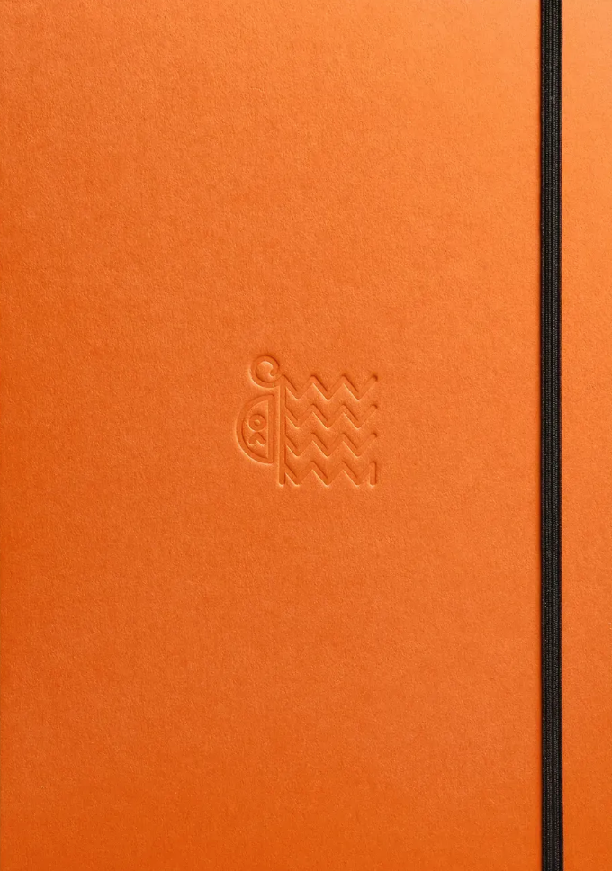 Скетчбук "Морквяний"