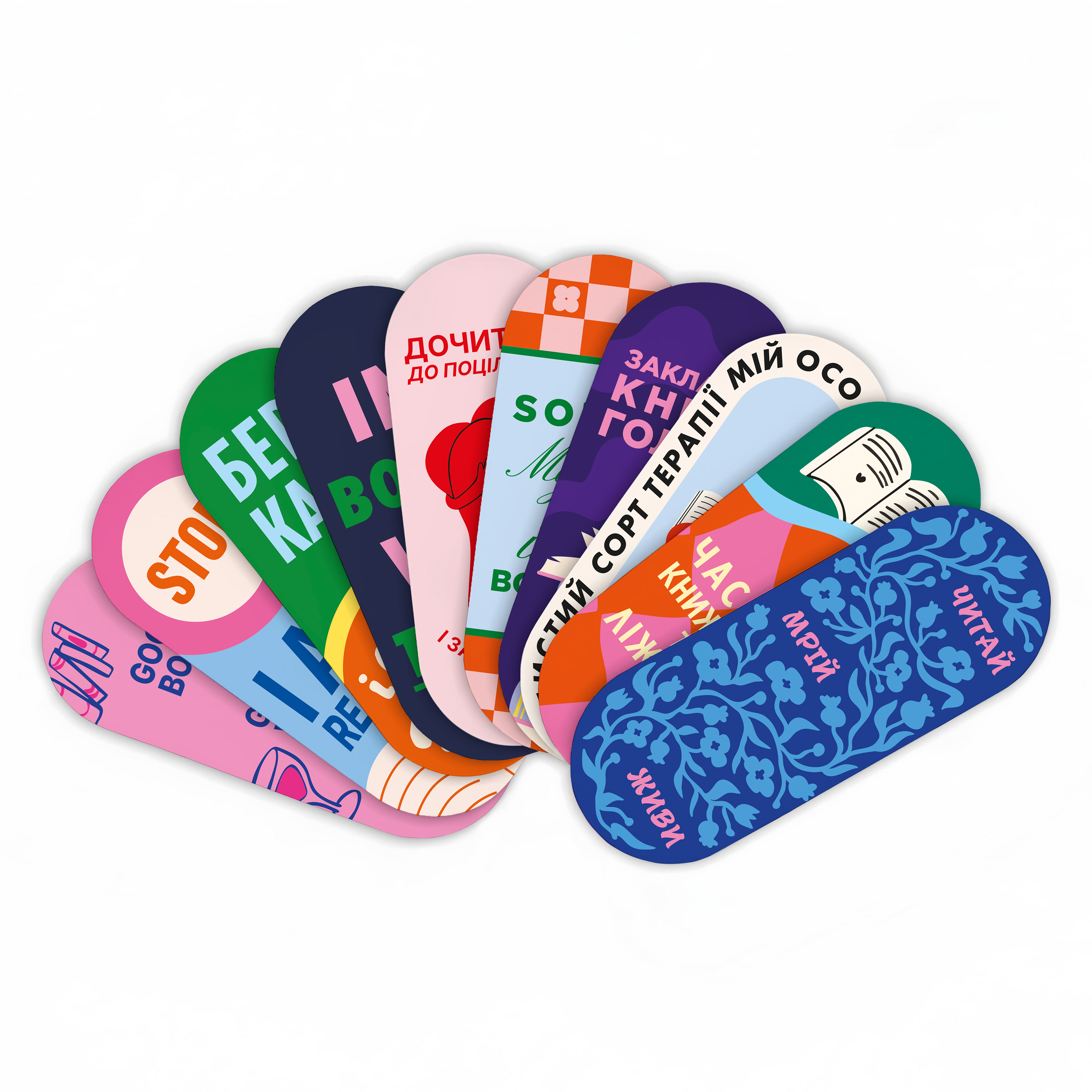 Набір закладок для книг "Клуб читання"