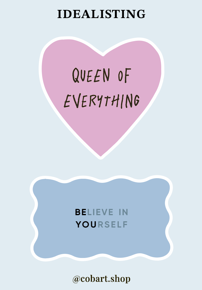 Стікерпак 3Д "Idealisting"