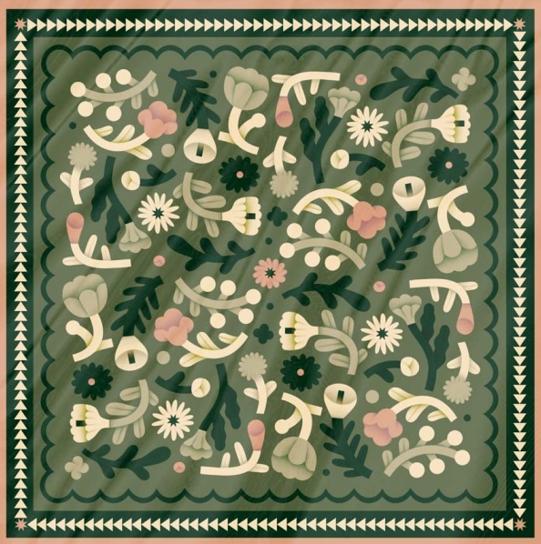 Хустинка "Шелест трав"