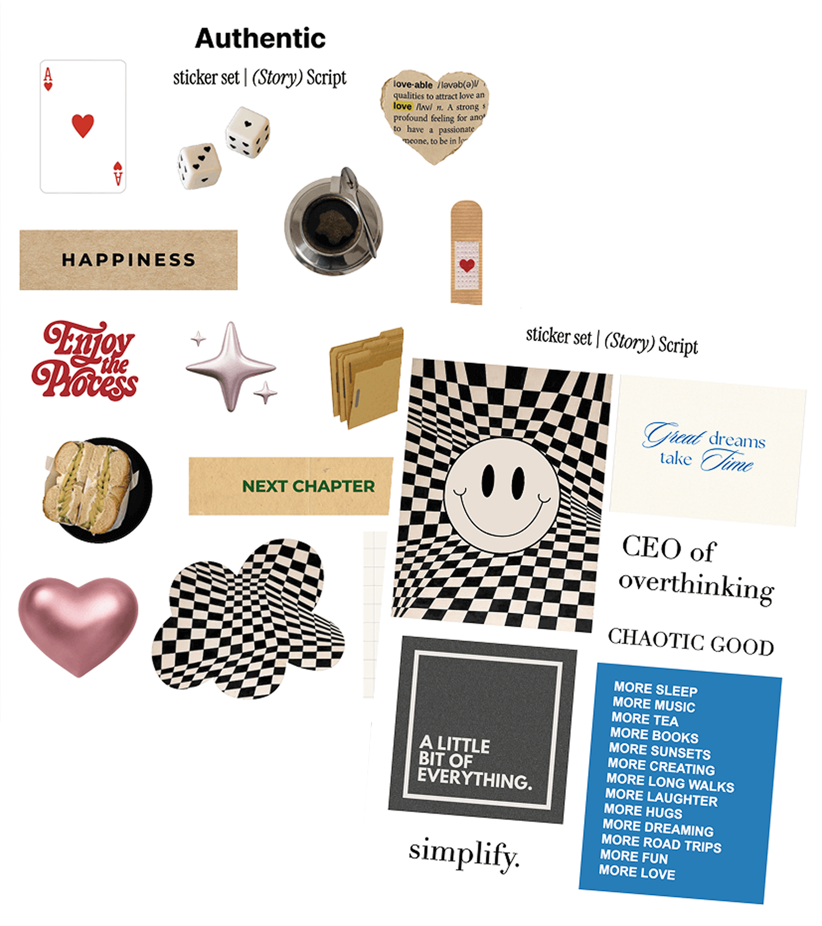 Стікери "Authentic"