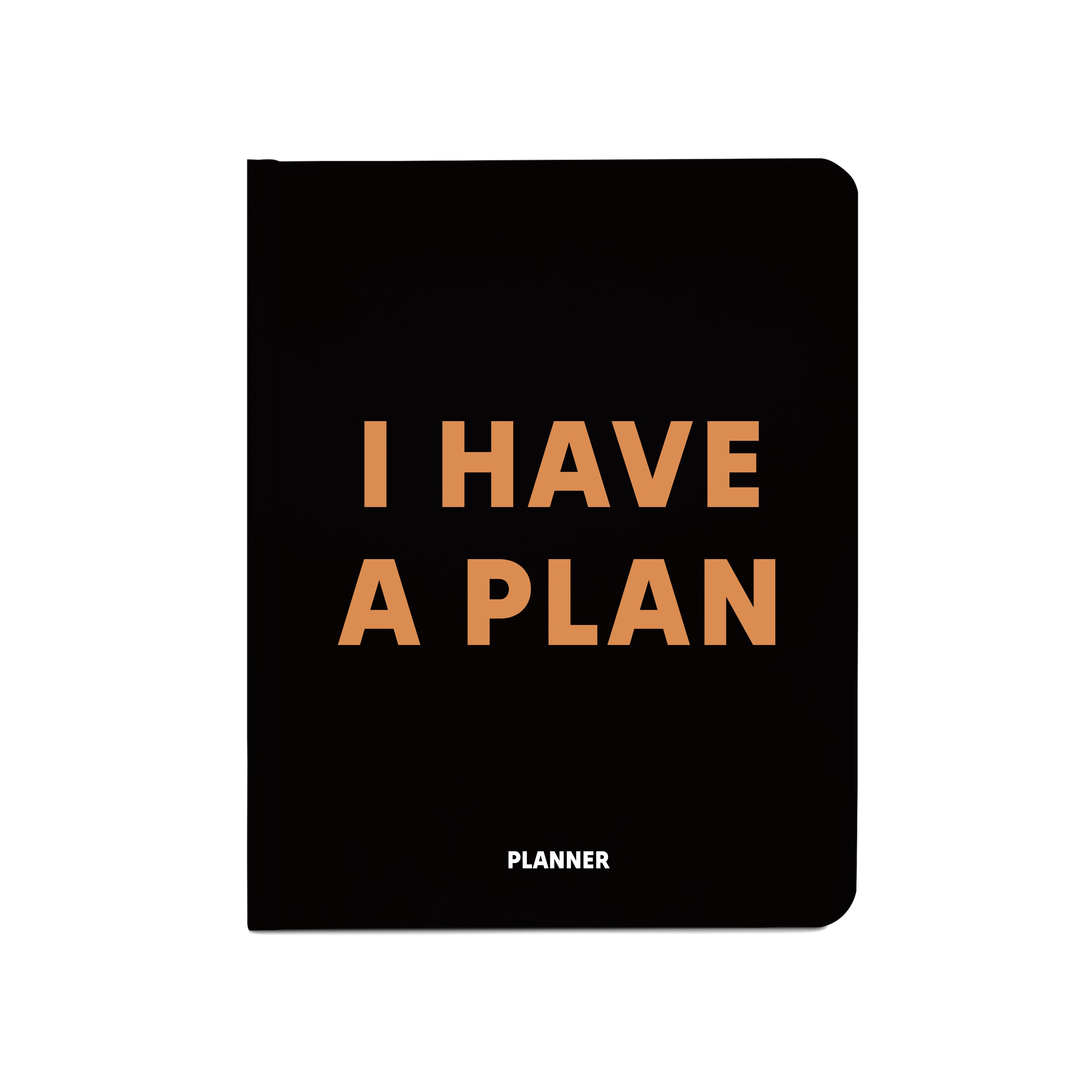 Блокнот для планування "I HAVE A PLAN" чорний