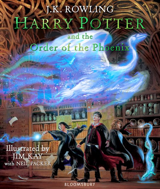 Harry Potter and the Order of the Phoenix - Illustrated...