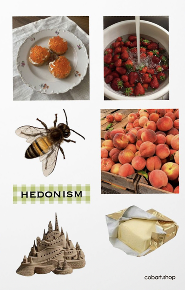 Вініловий стікерпак "Hedonism"