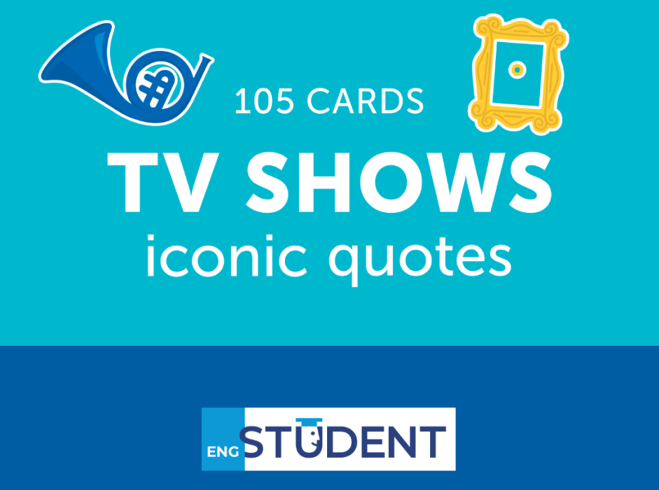 Картки для вивчення - TV Shows