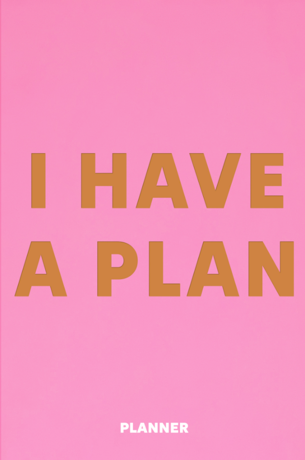 Блокнот для планування "I HAVE A PLAN mini" рожевий