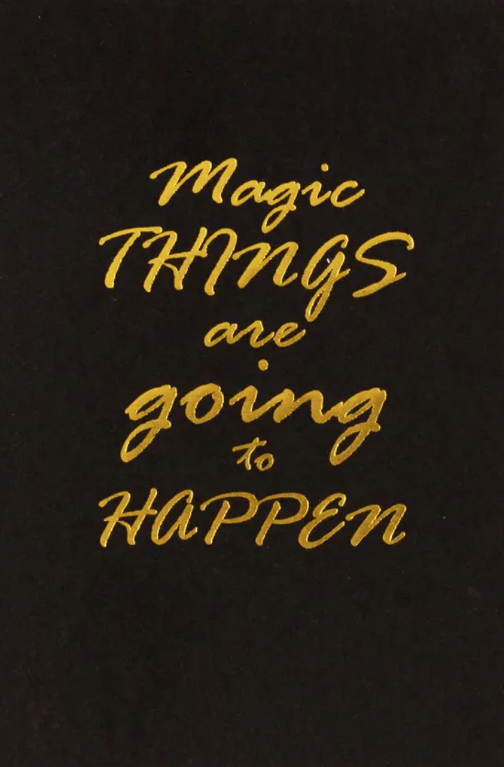 Еко-скетчбук з чорними аркушами "Магія" на спіралі