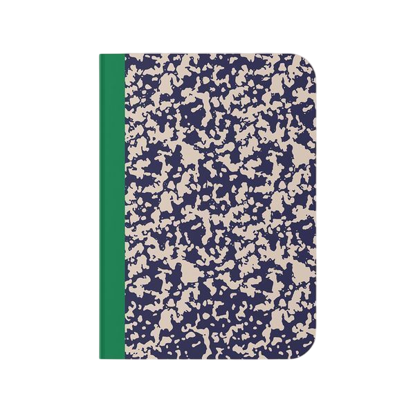 Блокнот у крапочку "Exited" синій