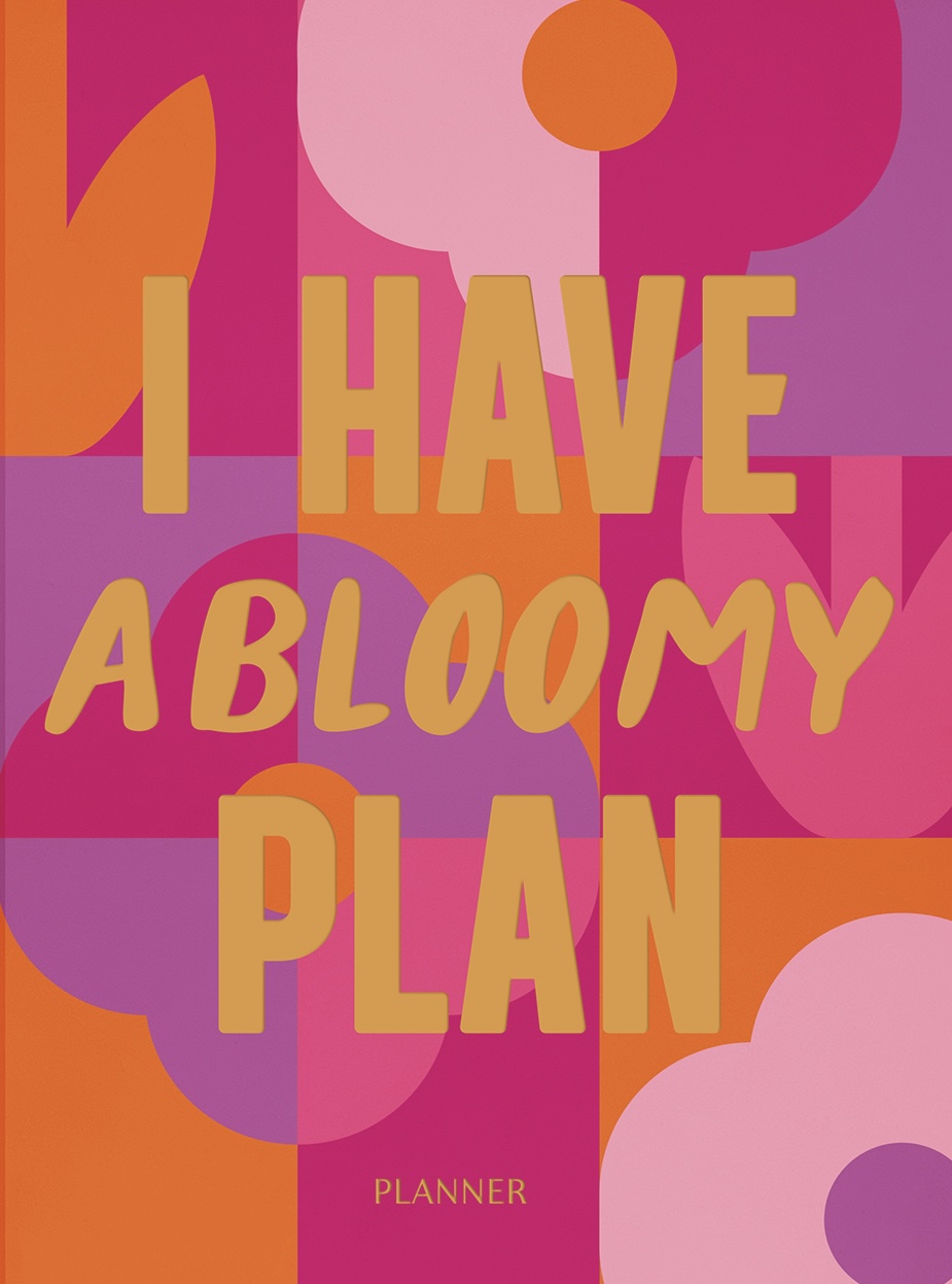 Блокнот для планування "I HAVE A BLOOMY PLAN" з квітами