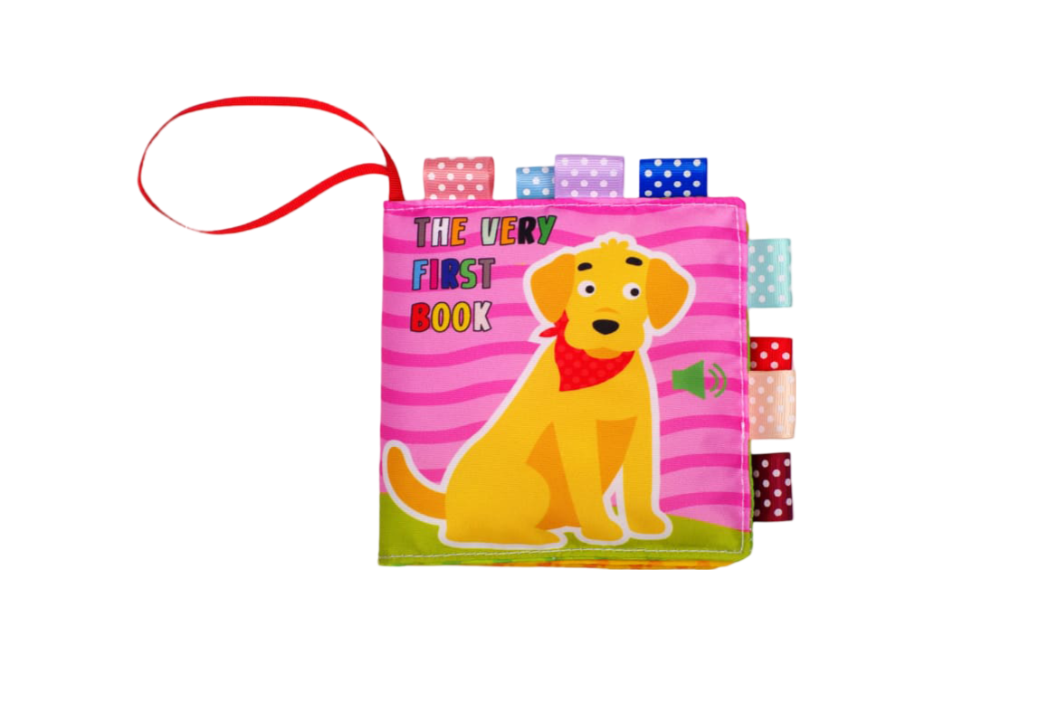 М'яка книжка-шурxотілка "Dog. The very first book"