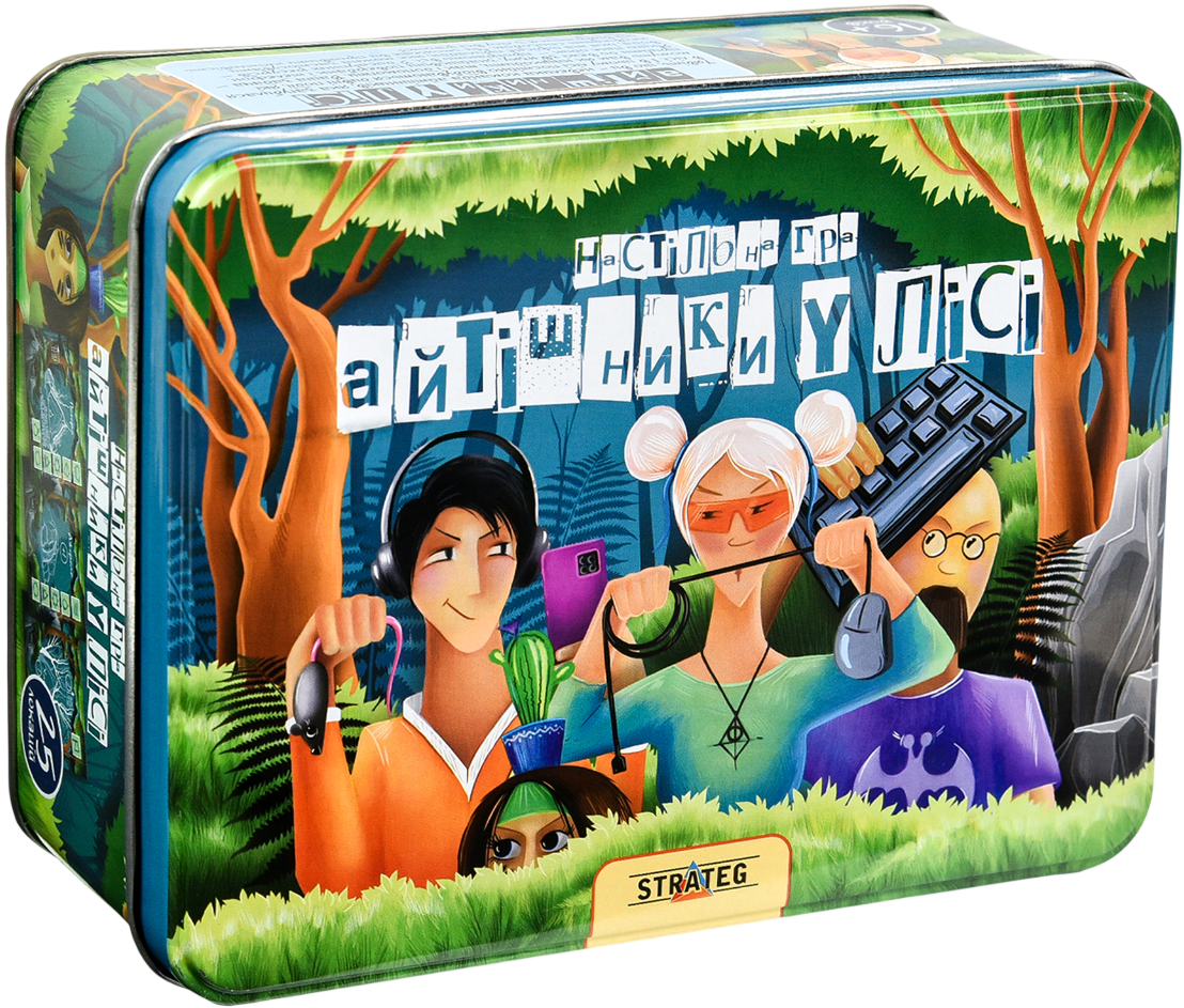Настільна гра "Айтішники у лісі"