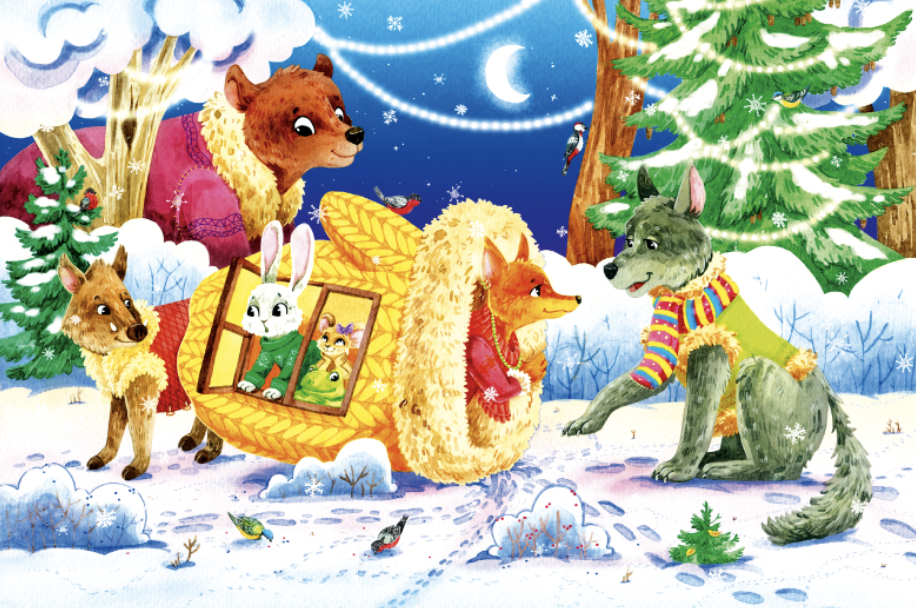 Пазл дерев'яний "Рукавичка"