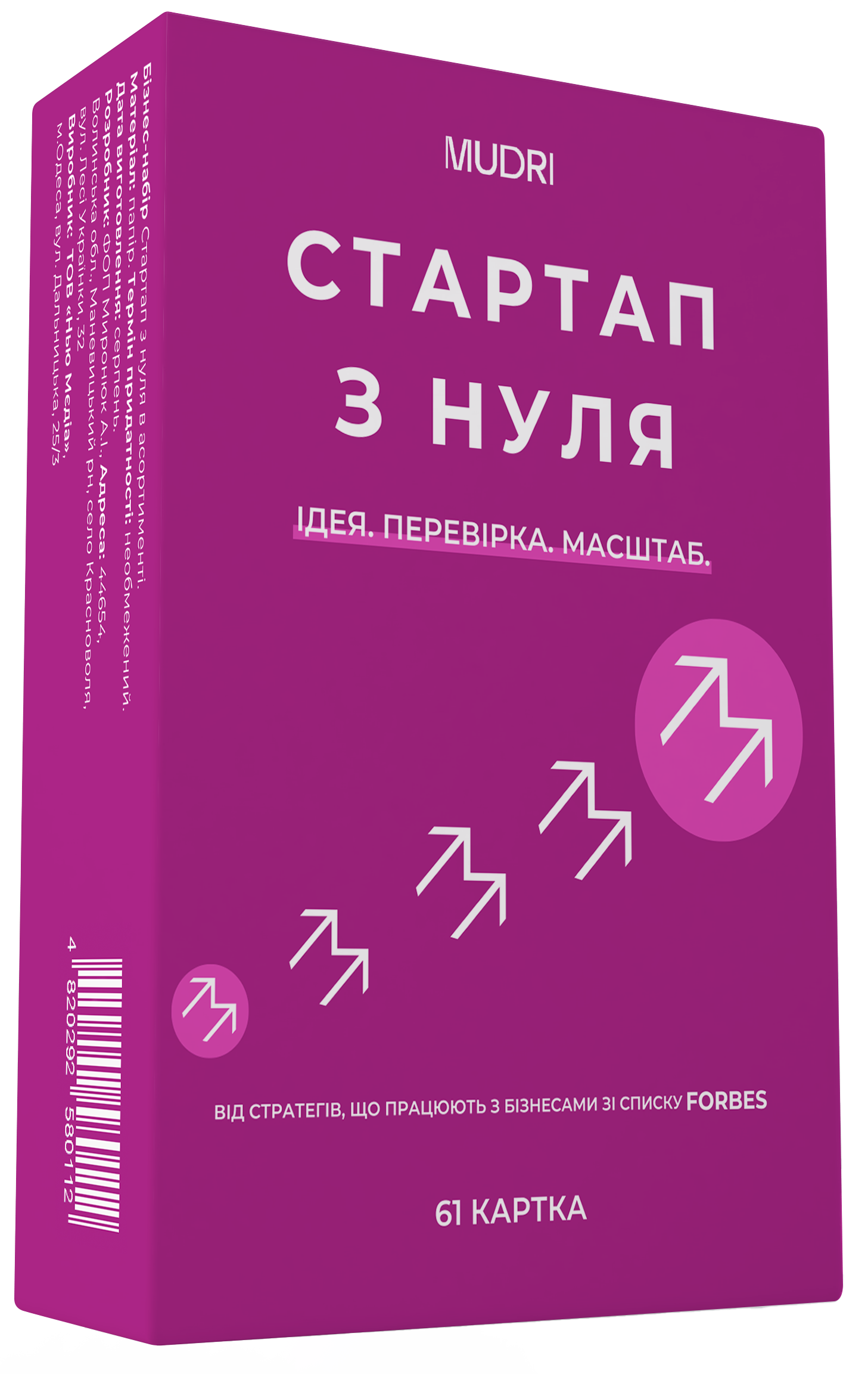 Набір карток "Стартап з нуля"