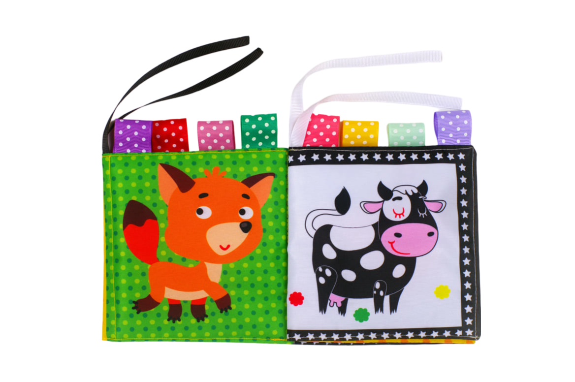 М'яка книжка-бортик "Корівка"