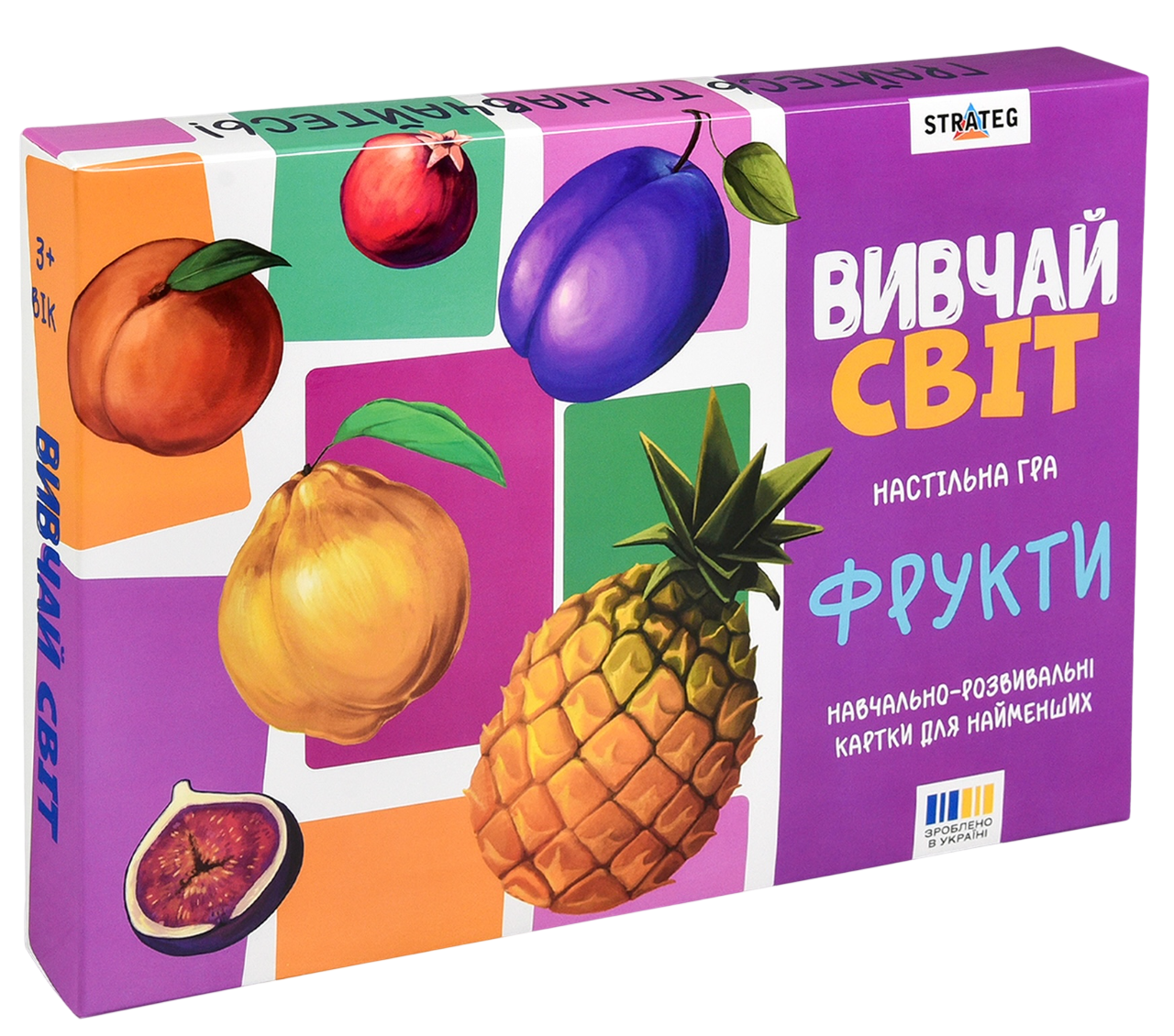 Настільна гра "Вивчай світ. Фрукти"
