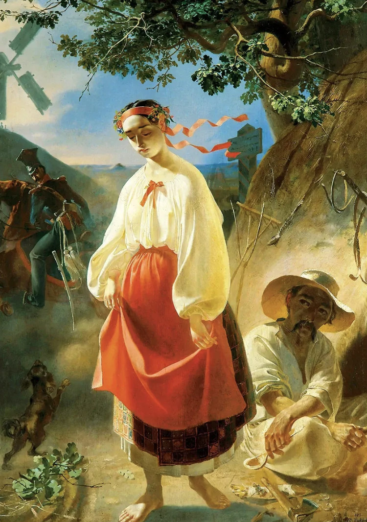 Пазл дерев'яний "Катерина. Тарас Шевченко"