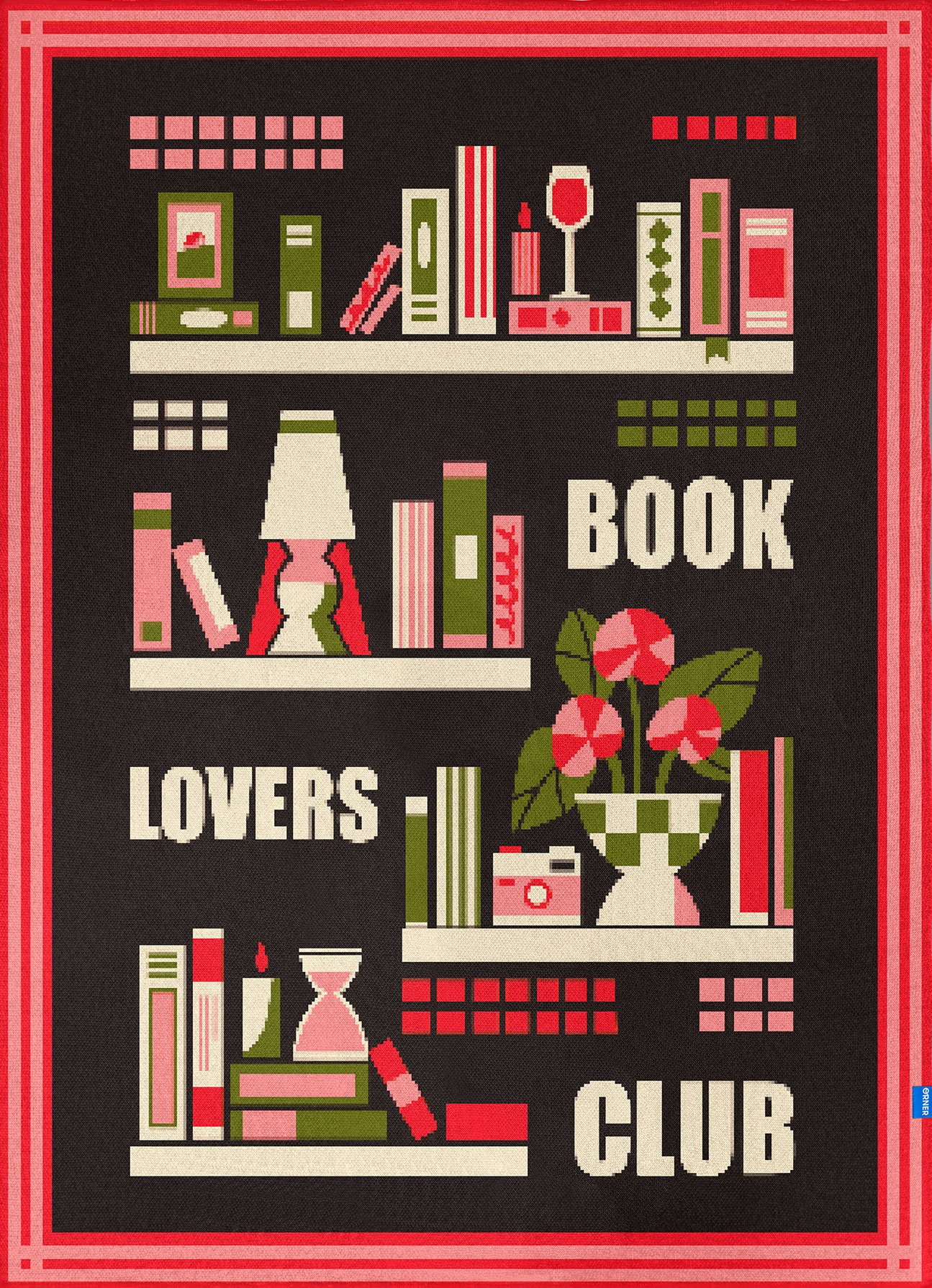 Плед "Мрія книголюба"