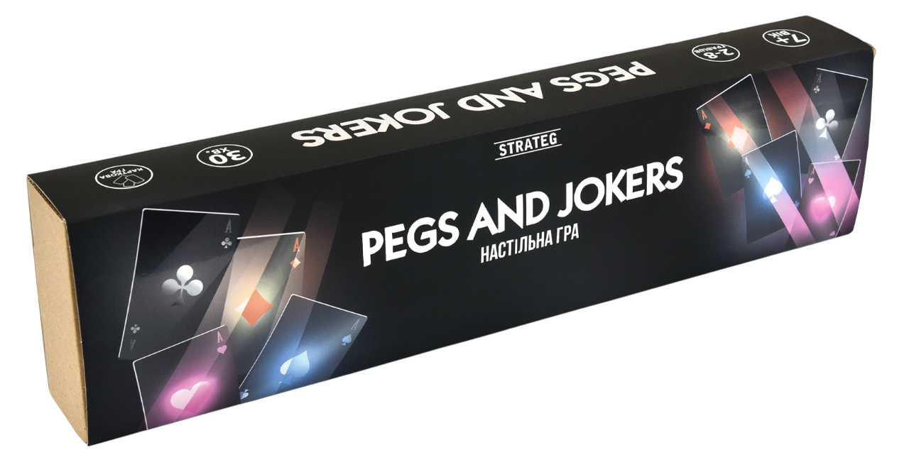 Настільна гра "Pegs and Jokers"