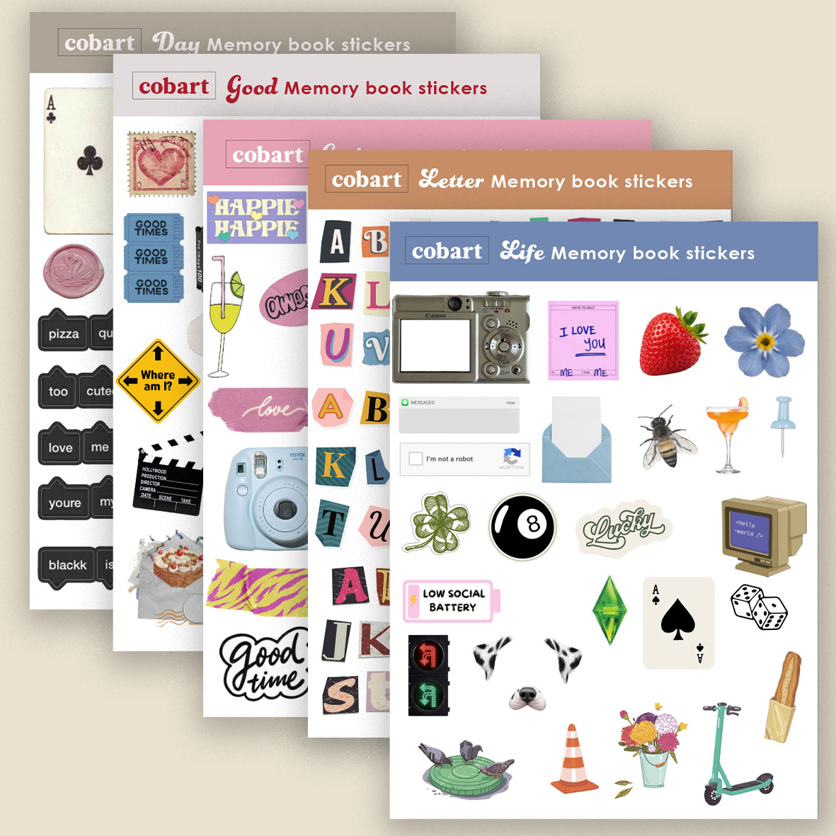 Набір стікерпаків "Brook"