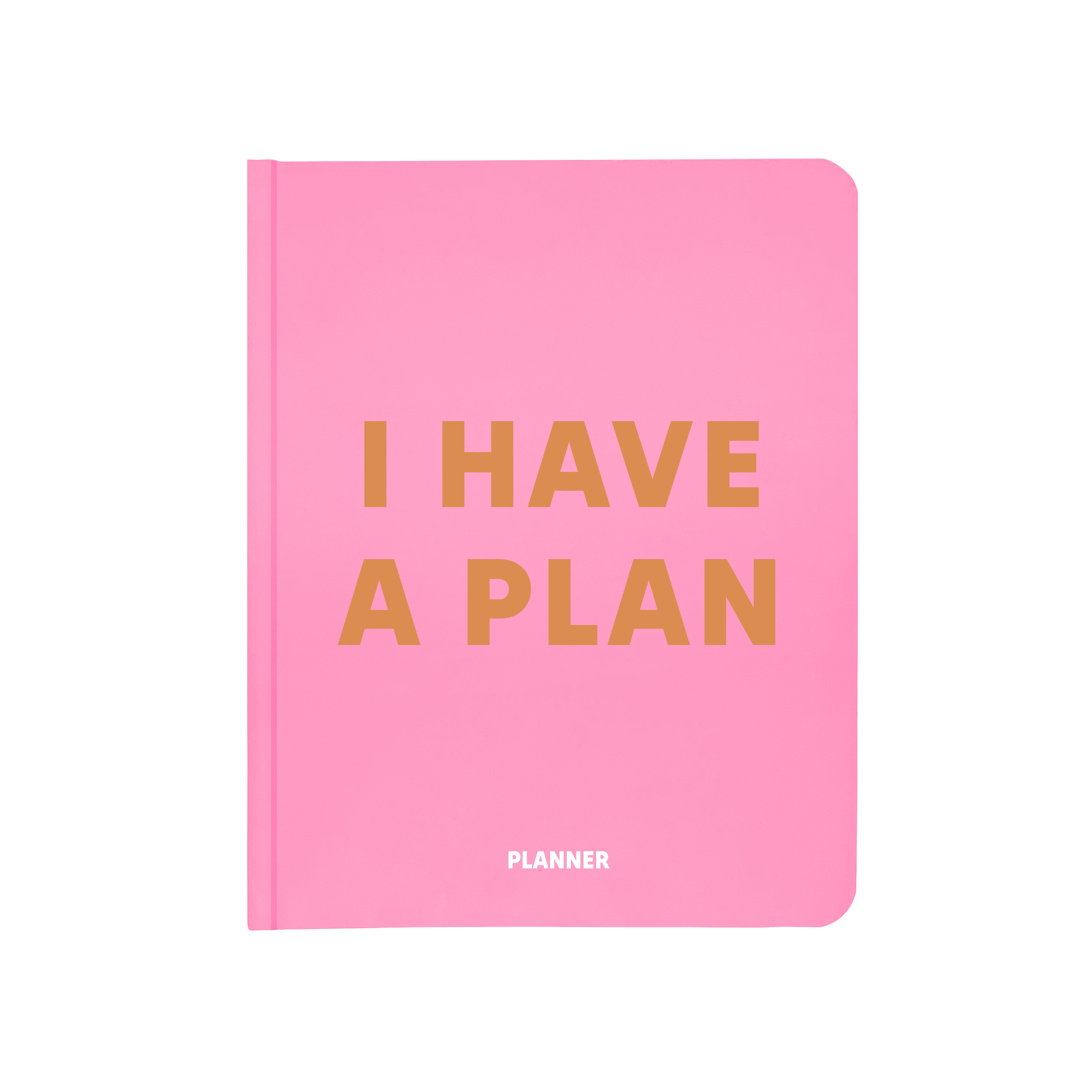 Блокнот для планування "I HAVE A PLAN" рожевий
