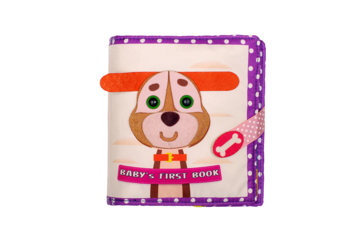 Фетрова книжка "Цуценя - Baby's first book"