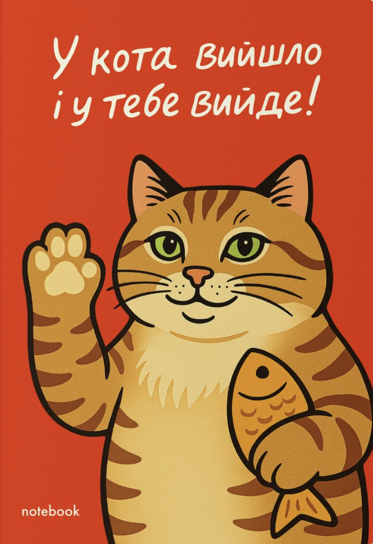 Блокнот "У тебе вийде!"