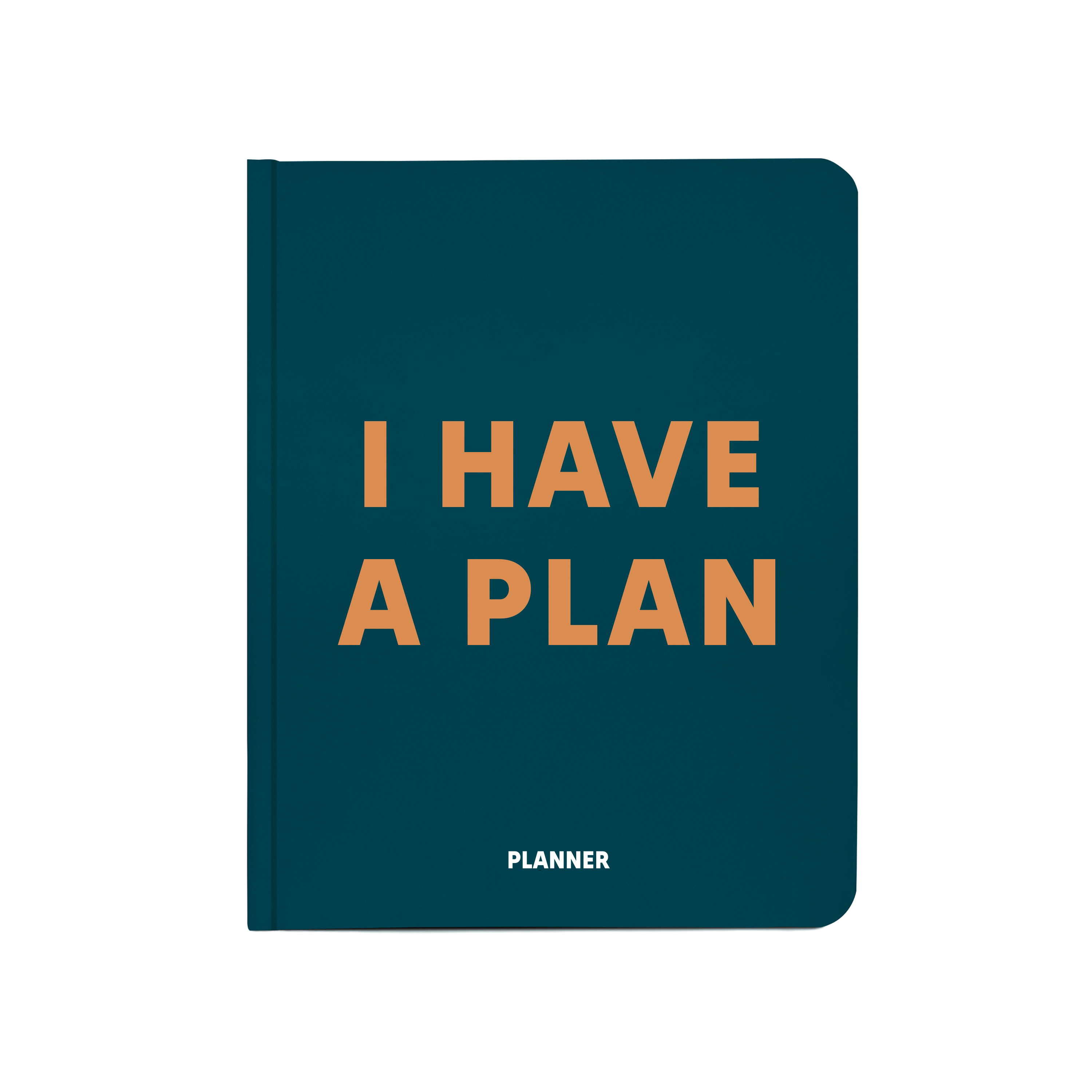 Блокнот для планування "I HAVE A PLAN" зелений