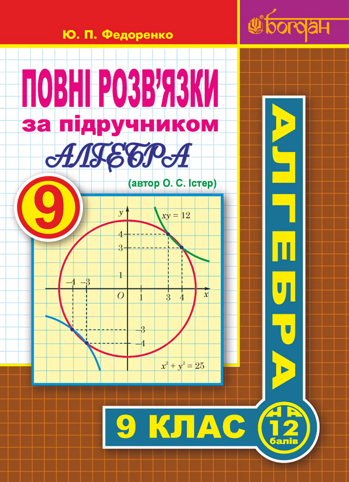 Повні розв'язки за підручником "Алгебра. 9 клас" (автор...