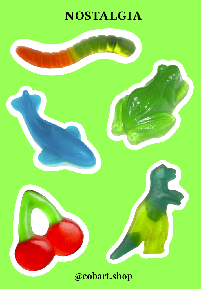 Стікерпак 3Д "Nostilgia"