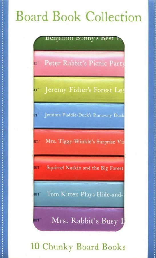 The World of Peter Rabbit 10 Board Books Collection