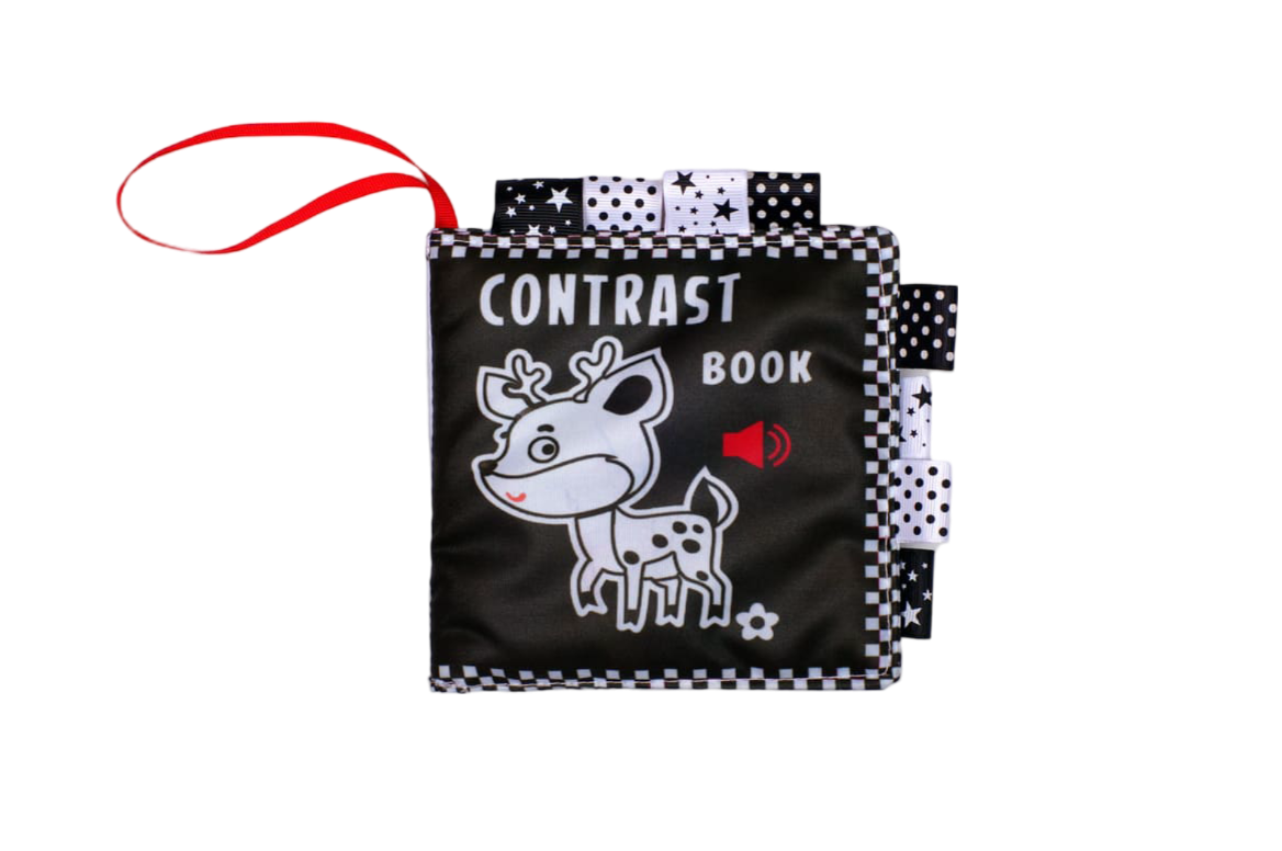 Контрастна книжка "Оленя - Contrast book"