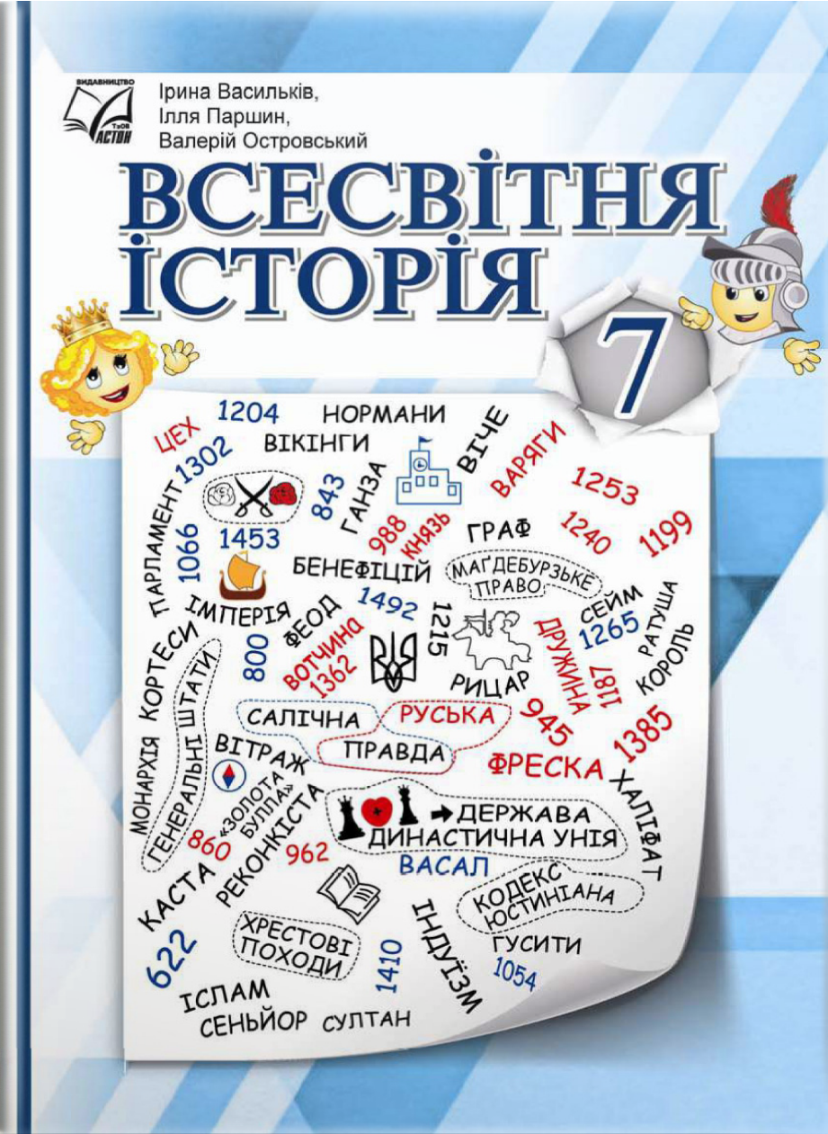 Всесвітня історія. Підручник для 7 класу
