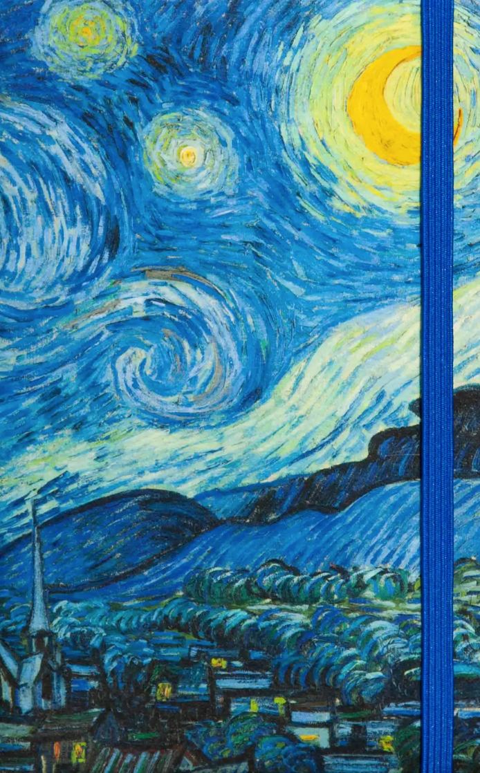 Еко-записник "Зоряна ніч" в крапку