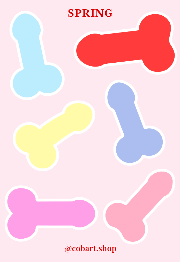 Стікерпак 3Д "Spring"